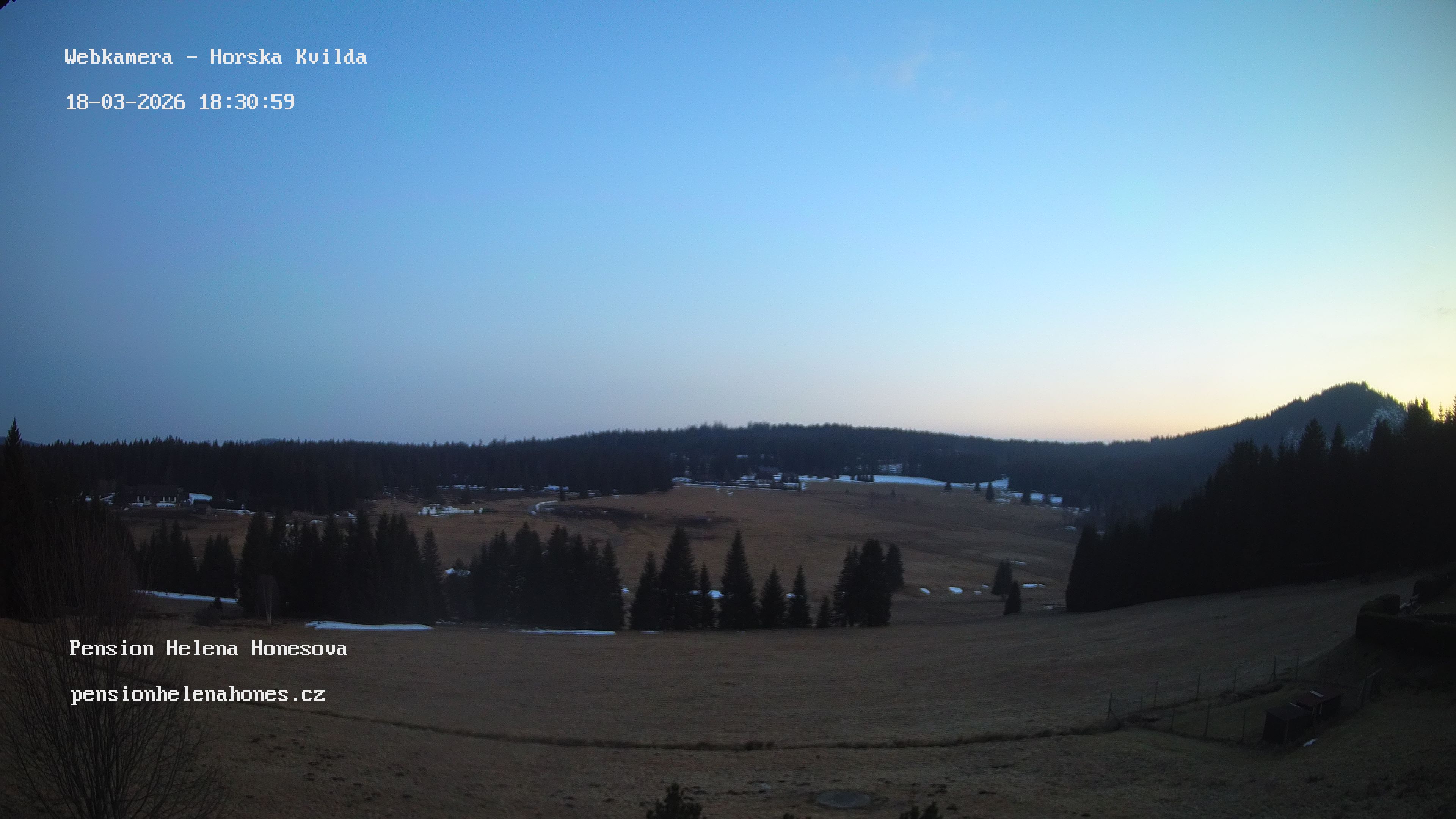 Webkamera - Horská Kvilda